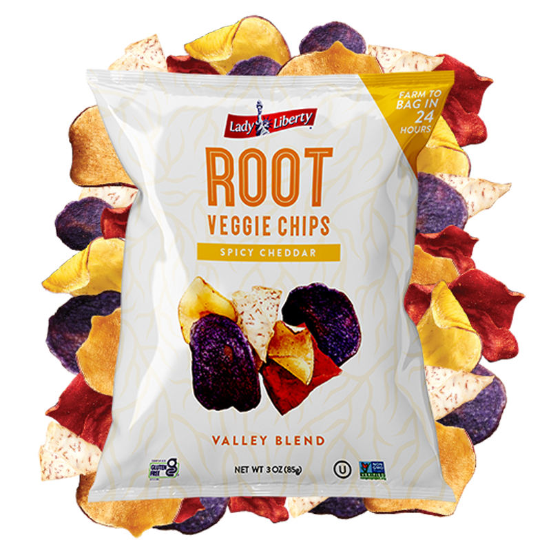 Root Veggie Chips - Spicy Cheddar - Product Image - 2