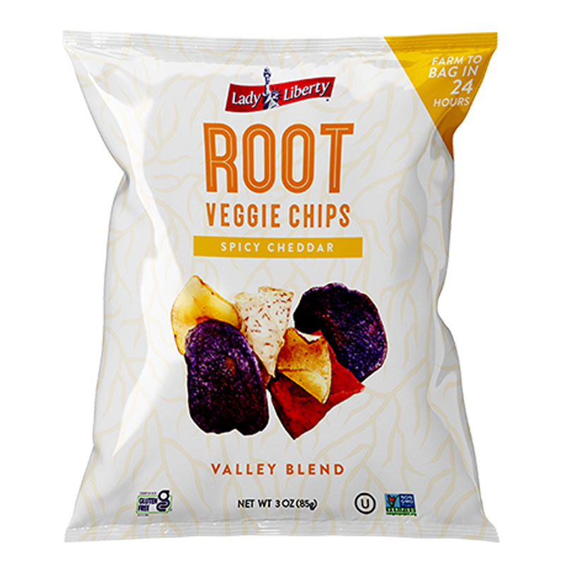 Root Veggie Chips - Spicy Cheddar - Product Image